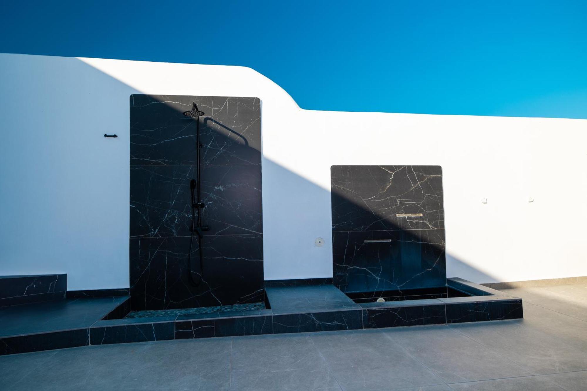 Sn Santorini Apartments Kamári Exterior foto