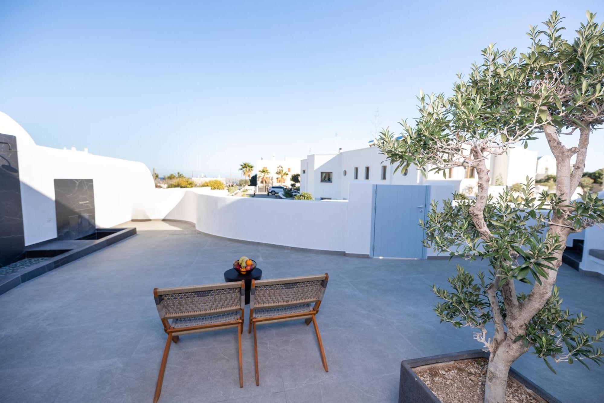 Sn Santorini Apartments Kamári Exterior foto